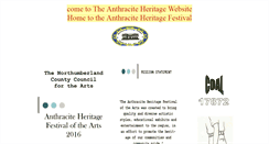 Desktop Screenshot of anthraciteheritage.com
